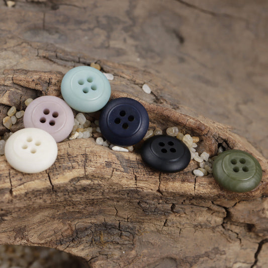 Cute Natural Tagua Nut Corozo Buttons 10 Pack