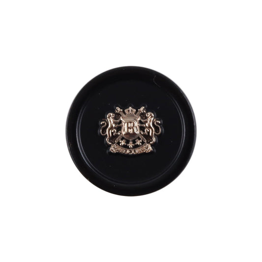 Black Metal Shank Buttons for Retro Cosplay Outfits 10pcs