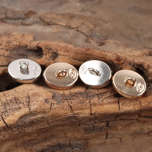 Oval Black White Resin Pebble Metal Shank Buttons for Underwear 10pcs
