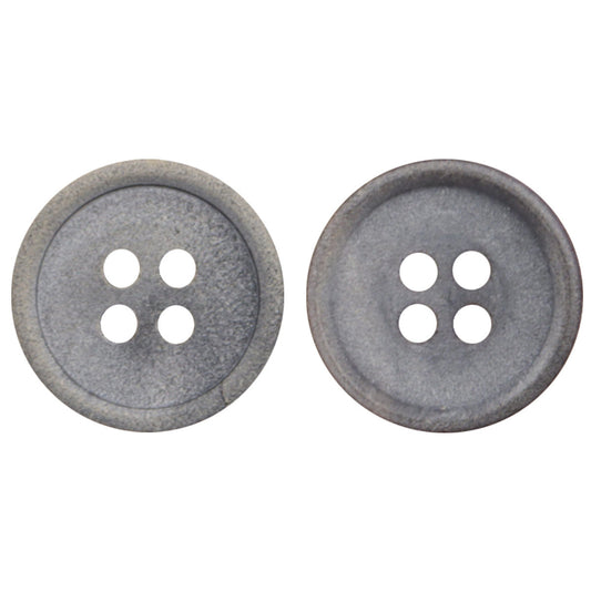 Frosted Purple-Red Real Horn Buttons for Winter Jackets 10pcs