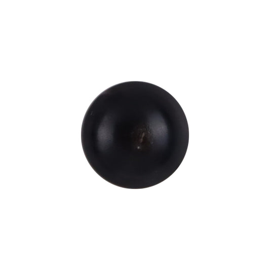 Mushroom-Head Black Horn Buttons for Chinese Qipao and Hanfu,10pcs