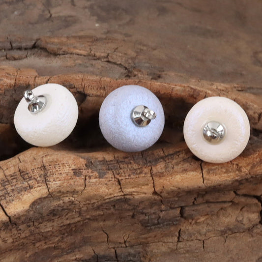 12mm Pink Round Resin Buttons for DIY Jewelry Bracelets 10pcs