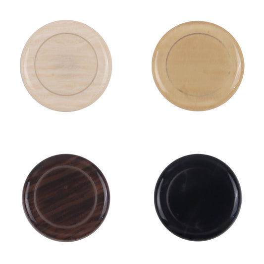 Resin Buttons with Metal Shanks for Sweater Cardigans and Coats - 20pcs