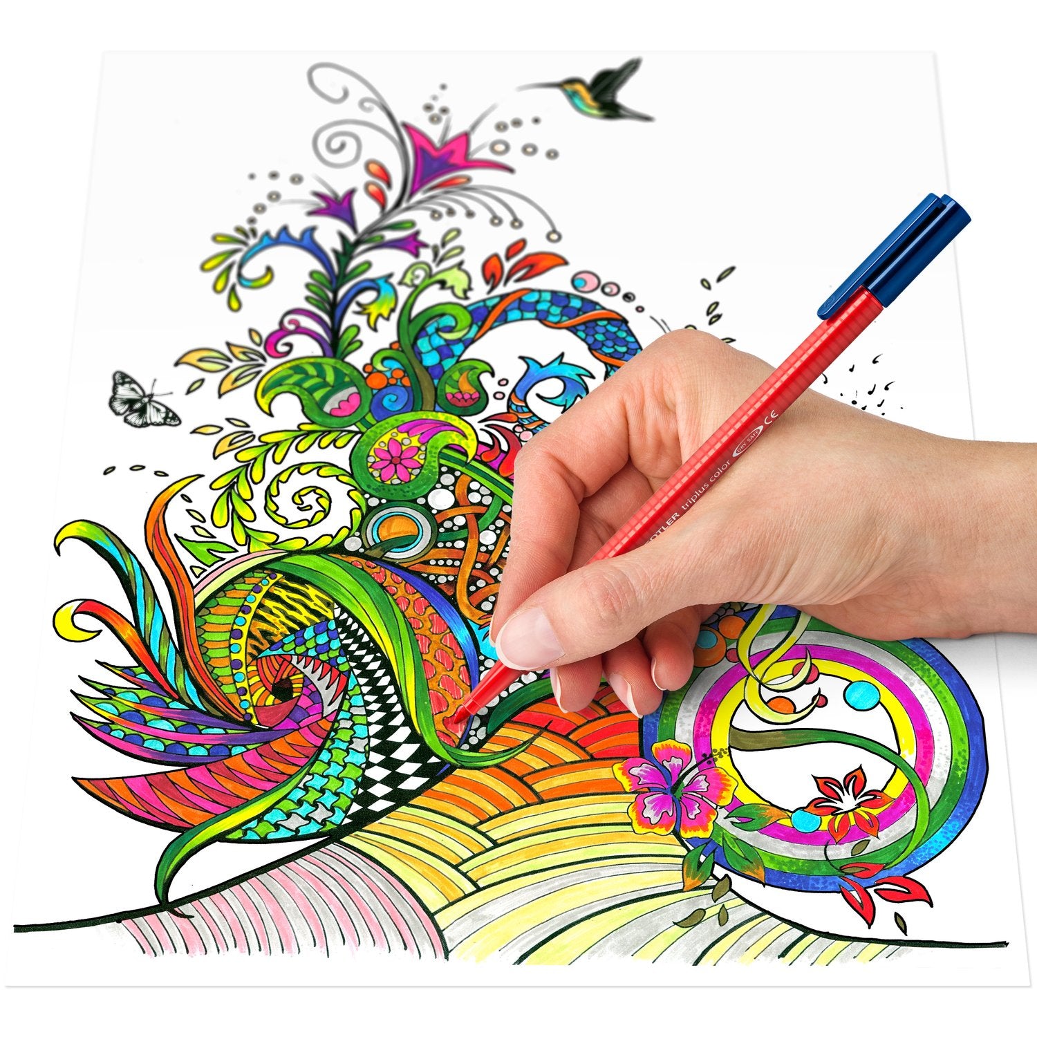 STAEDTLER 323 Triplus 20 Colour Fibre-Tip Pen