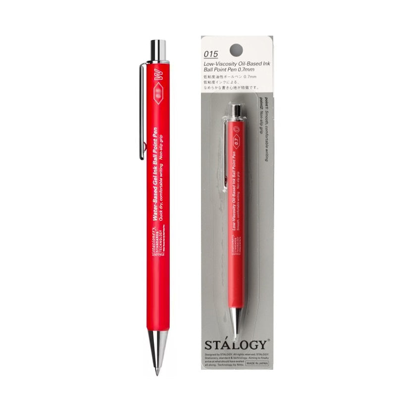 STALOGY Japan Water-Based Gel Ink Ballpoint Pen 0.7MM