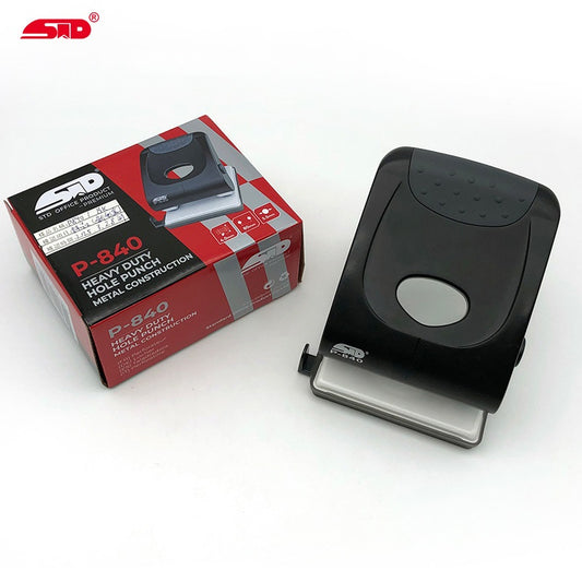 2 lyukú papírfűző, nagy teherbírású, 40 lap kapacitású