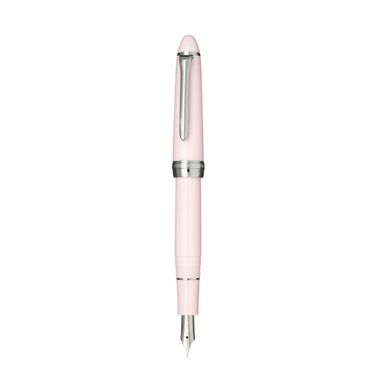 Sailor Shikiori Hisakata Fountain Pen with Converter, Resin Body & Stainless Steel Nib Pink