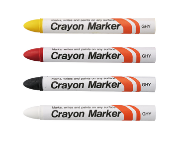 Sakura GHY Industriële krijtmarkers, 4 stuks