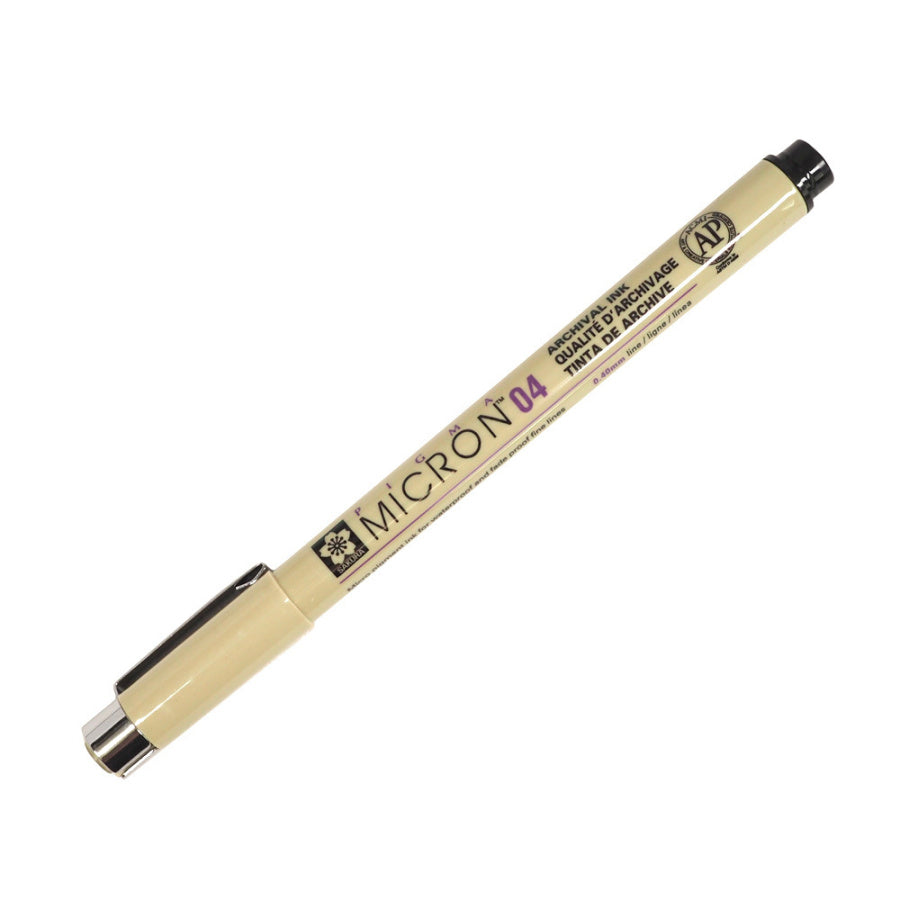 Sakura Pigma Micron Pen - Size 04 - 0.4 mm - Black (3 Pack) - TTpen