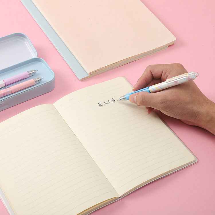 M&G Sakura Rain Series 0.38mm Gel Pen Black Ink – 10 Pack