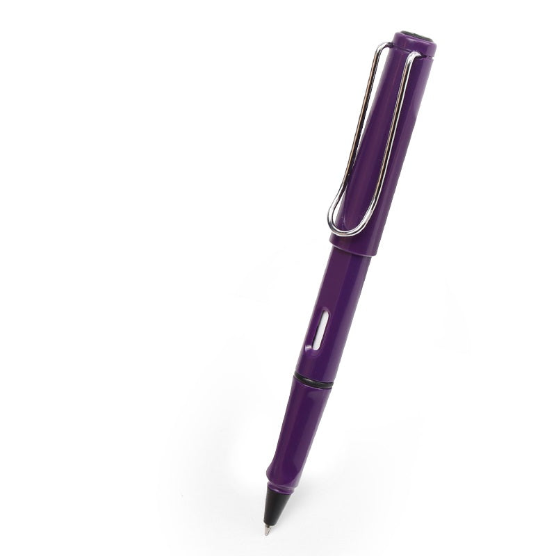 Sankou ZX1 Pull-Cap Ballpoint Gel Pen 0.5mm Black Ink with 5 Refills