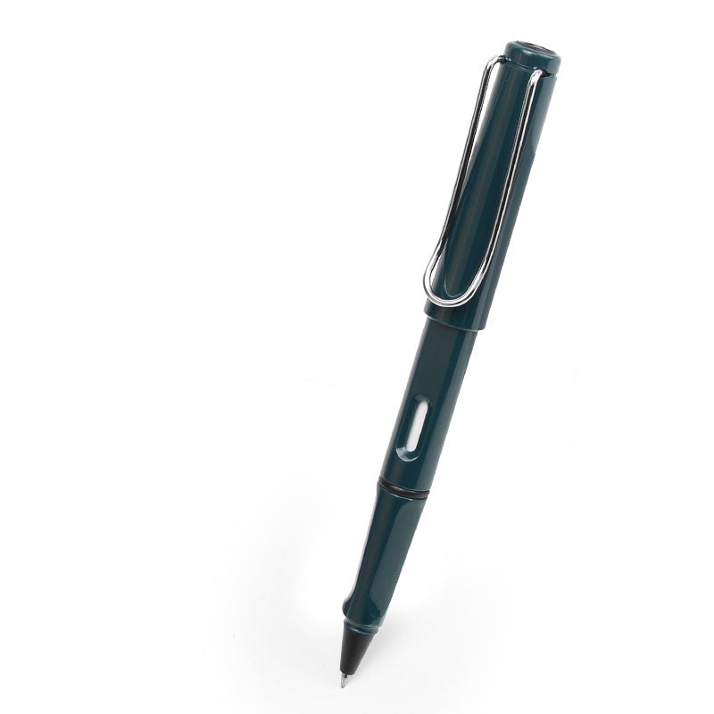 Sankou ZX1 Pull-Cap Ballpoint Gel Pen 0.5mm Black Ink with 5 Refills
