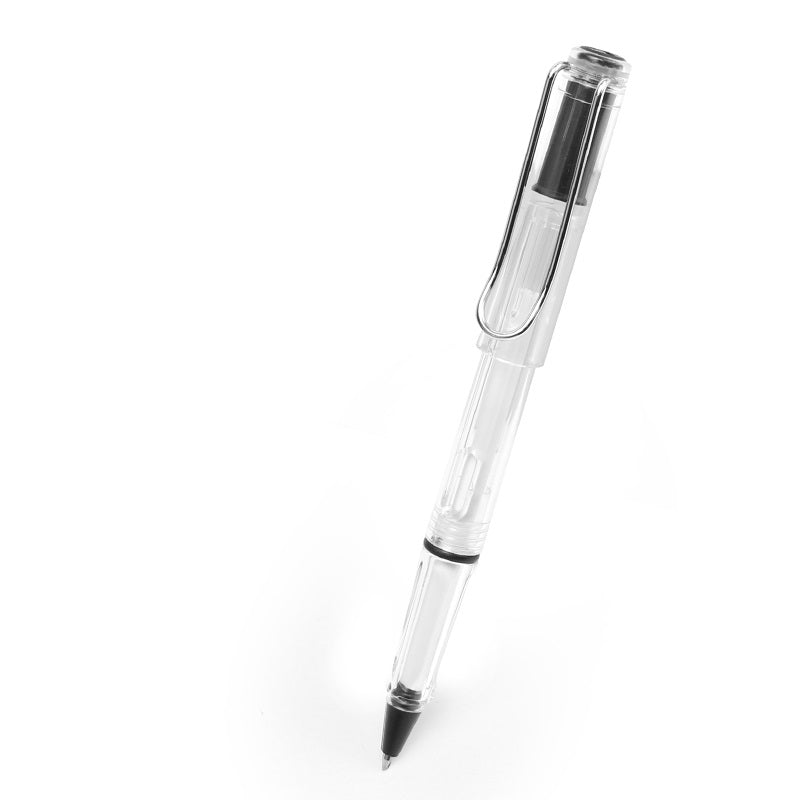 Sankou ZX1 Pull-Cap Ballpoint Gel Pen 0.5mm Black Ink with 5 Refills