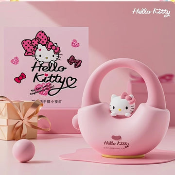 Sanrio Family Portable Handbag Tap Night Light Hello Kitty