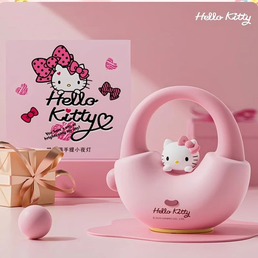 Sanrio Family Portable Handbag Tap Night Light Hello Kitty