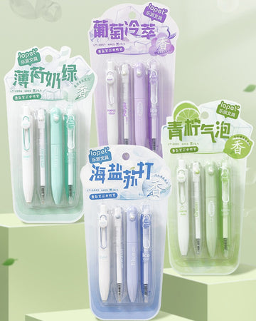 16 kom mirisnih uvlačivih gel olovaka s uvrtanjem, veličine džepa