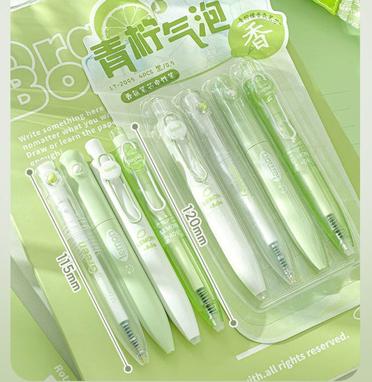 16 kom mirisnih uvlačivih gel olovaka s uvrtanjem, veličine džepa