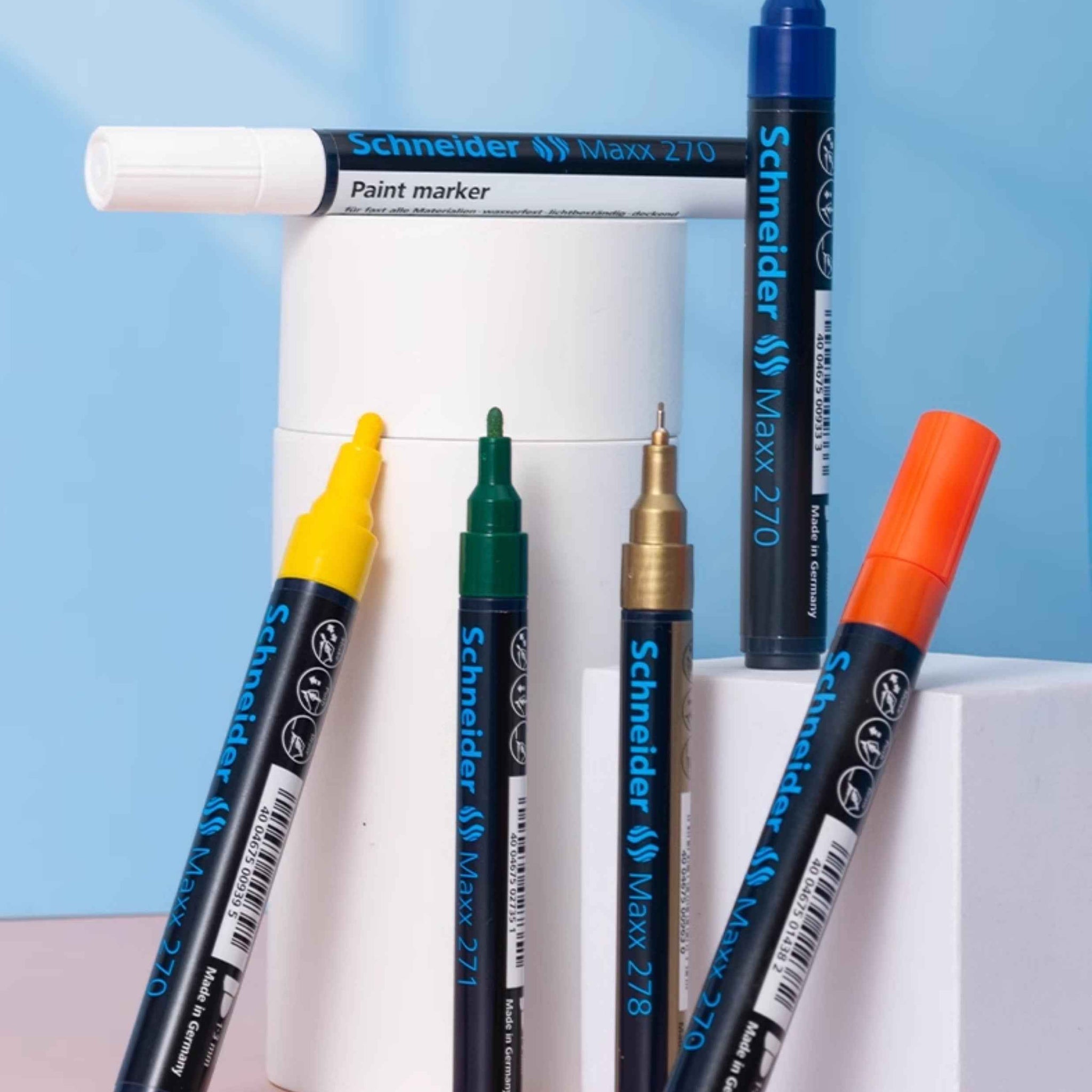 Маркери за боя и декорация Schneider Maxx 270 с острие тип куршум 1-3