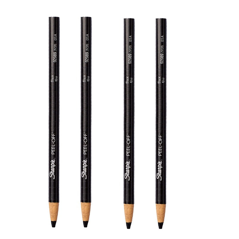 Sharpie Peel-Off China Marker Grease Pencils, 4 Pack
