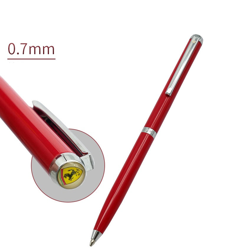 FERRARI SHEAFFER ROSSO Corsa Red Ballpoint Pen F9500-2. In - Foto 9