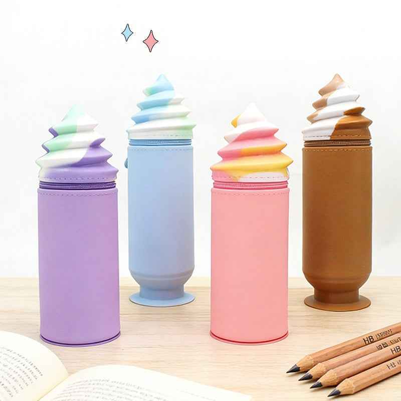Eco-Friendly Silicone Ice Cream Pen Holder