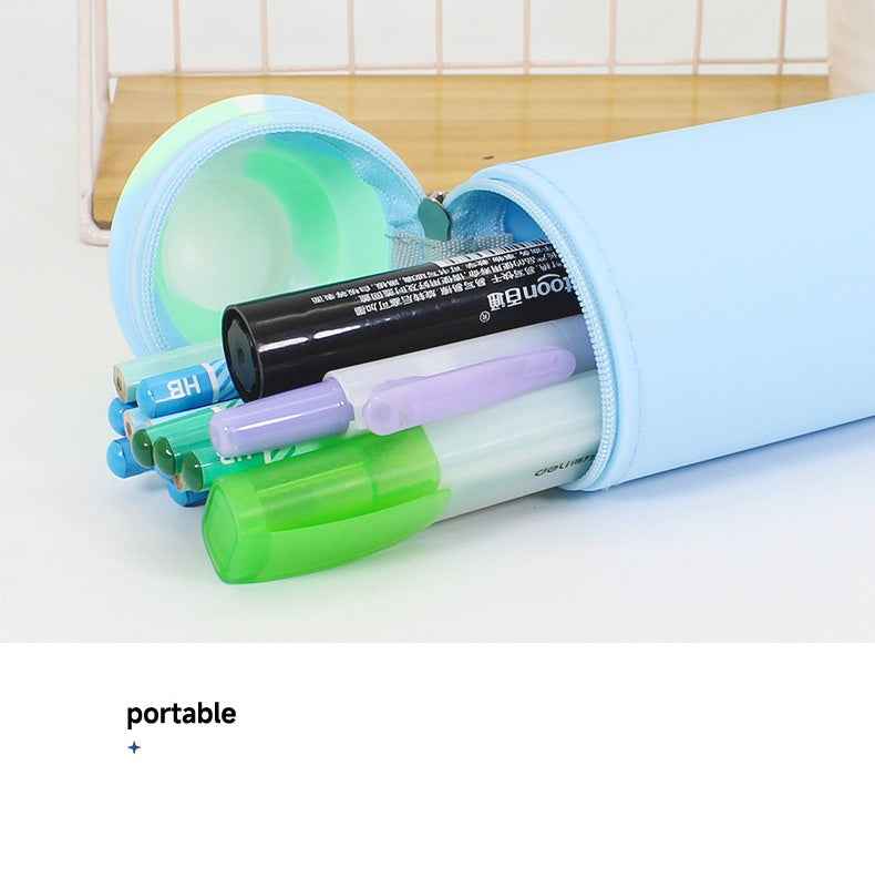 Eco-Friendly Silicone Ice Cream Pen Holder