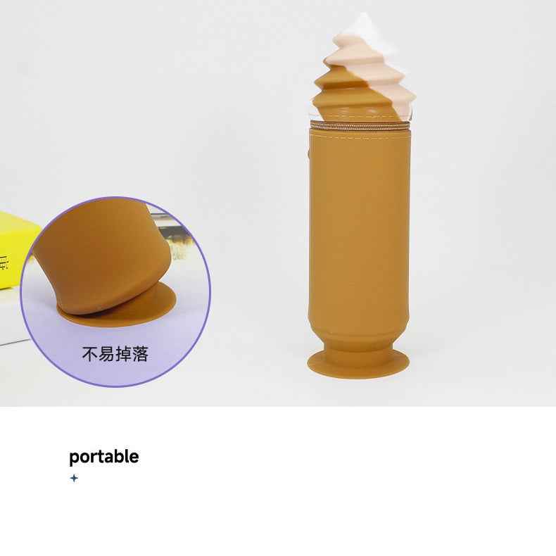 Eco-Friendly Silicone Ice Cream Pen Holder
