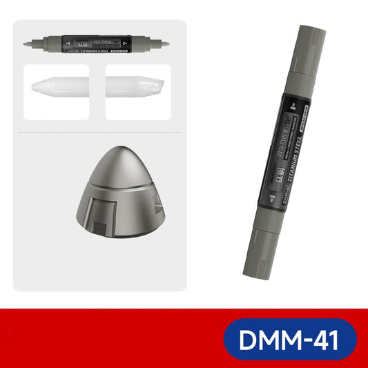 Stedi Dual-Tip Metallic Model Markers, Water-Based, 8-Colour Set
