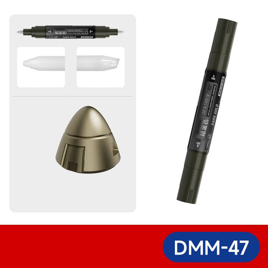 Stedi Dual-Tip Metallic Model Markers, Water-Based, 8-Colour Set
