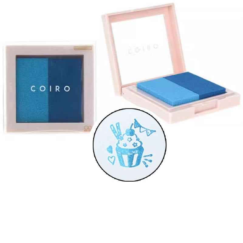 Sun-Star Coiro Dual Color Ink Pad Cider Blue