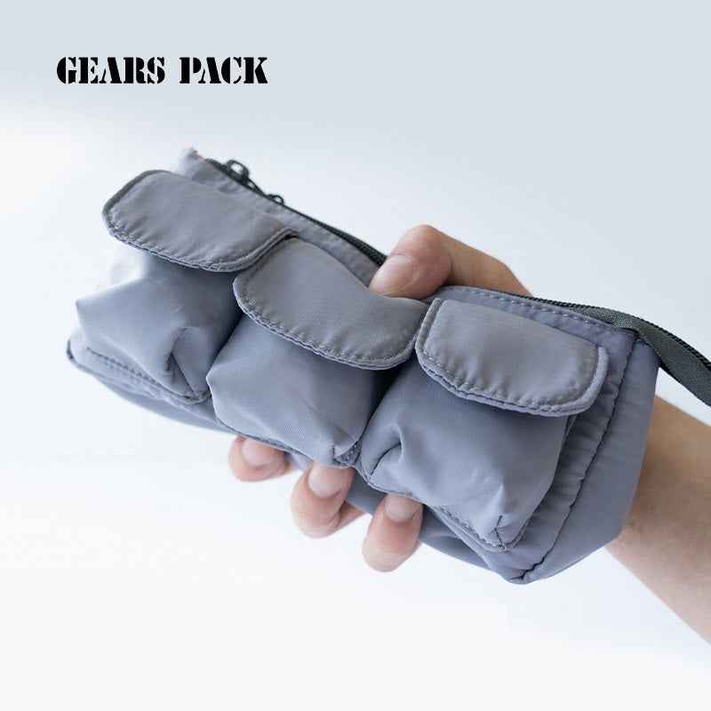 Sun-Star Gears Pack Multi-Function Pencil Case with Multiple Pockets