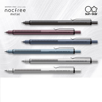 Sun-Star Nocfree Mechanical Pencil 0.5mm- Metal