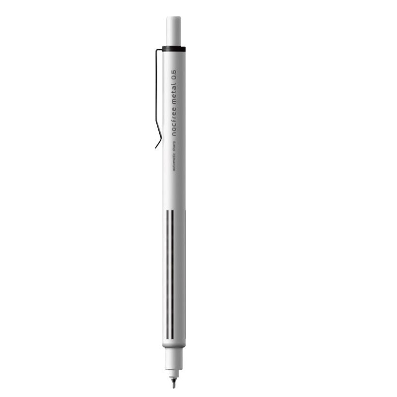Sun-Star Nocfree Mechanical Pencil 0.5mm- Metal White
