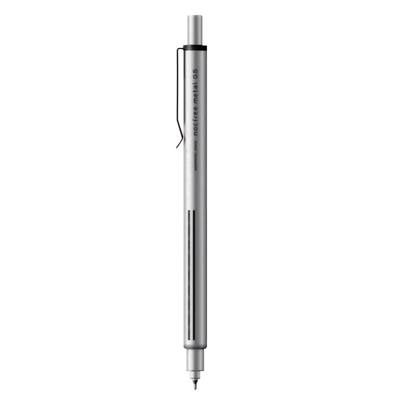 Sun-Star Nocfree Mechanical Pencil 0.5mm- Metal Metal Silver