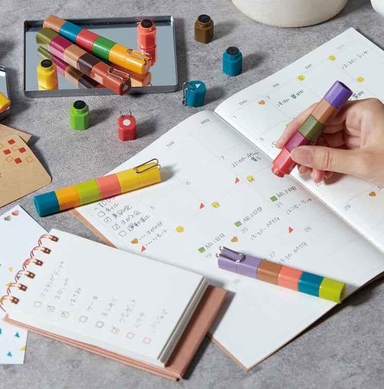 Sun-Star Stickyle Stacking Stamp Set