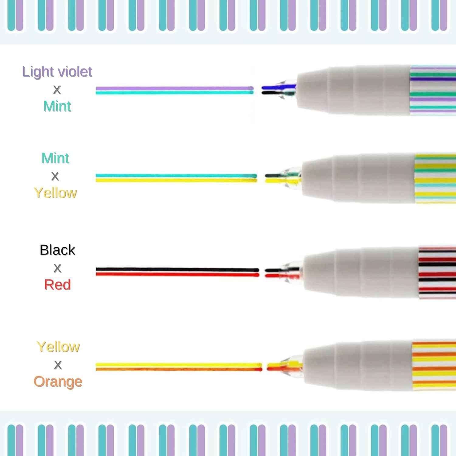 Sun-Star Twiink 2-Color Line Marker Pen