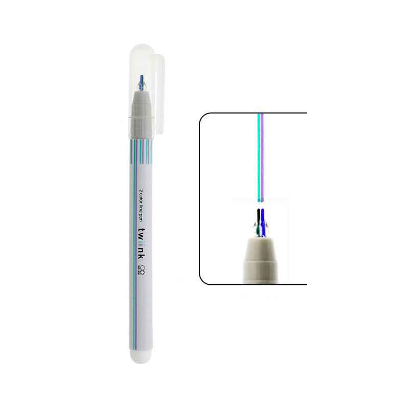 Sun-Star Twiink 2-Color Line Marker Pen