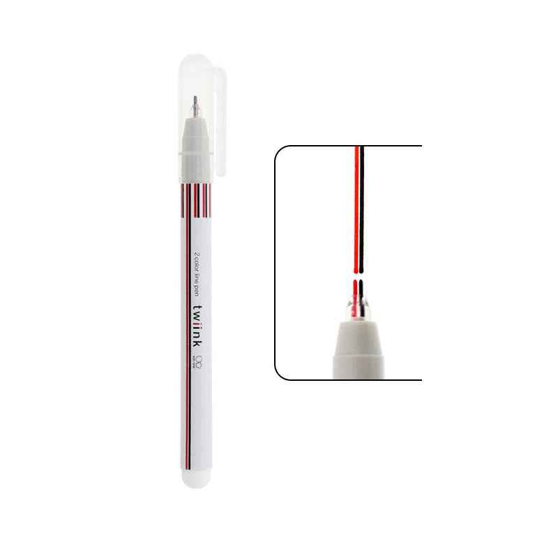 Sun-Star Twiink 2-Color Line Marker Pen