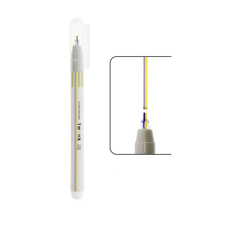 Sun-Star Twiink 2-Color Line Marker Pen