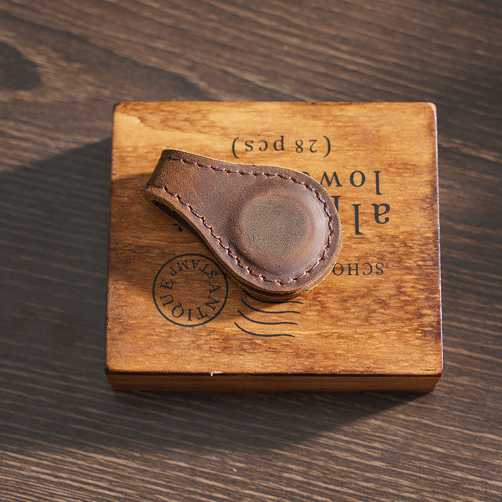Genuine Leather Magnetic Bookmarks