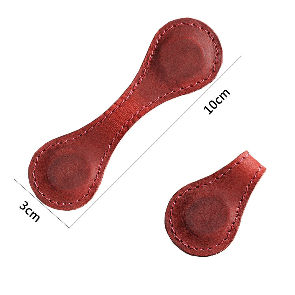Genuine Leather Magnetic Bookmarks
