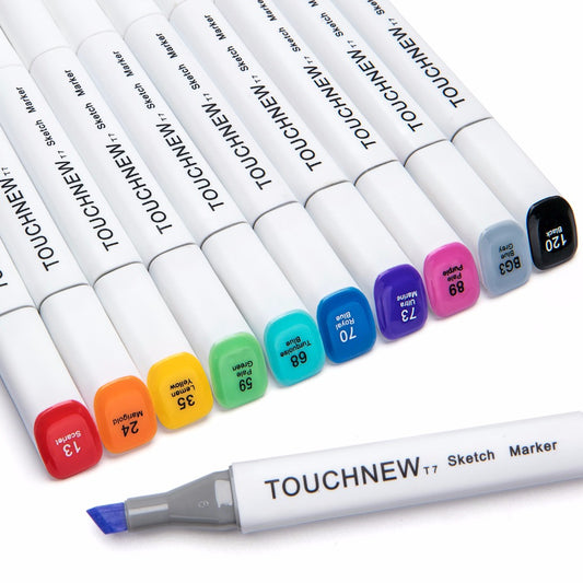 TOUCHNEW T7 30 Colors Artist Marker Set For Drawing Manga Animation