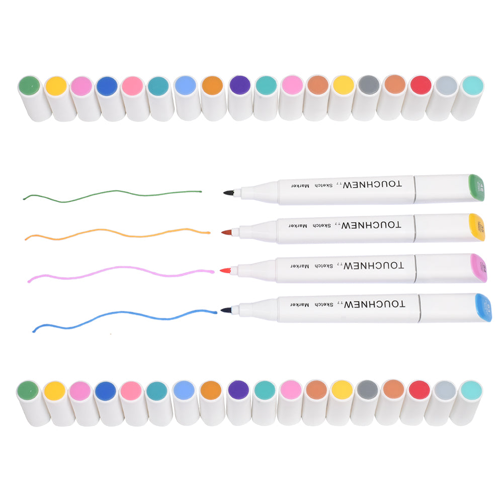 TOUCHNEW T7 30 Colors Artist Marker Set For Drawing Manga Animation