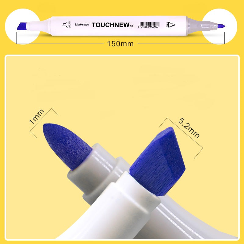 TOUCHNEW T8 Alcohol Art Markers 168 Full Color Pack