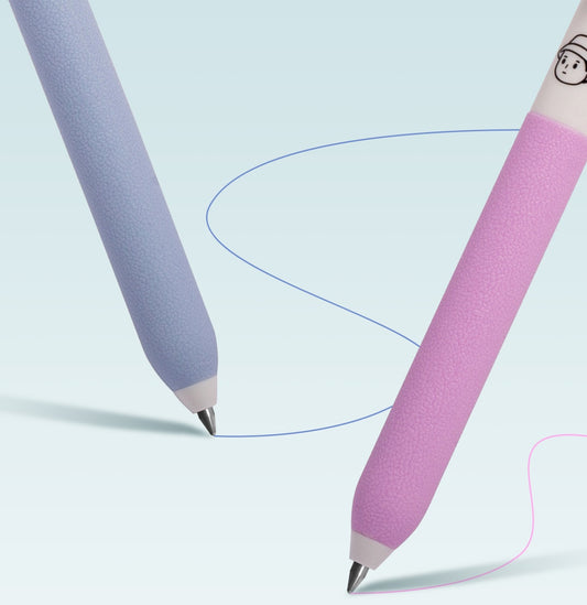 TACOTACO Retractable Colour Gel Pen Set – 12-Colour Pack | 0.5mm Click Gel Ink | Student Note-Taking, Journaling & Colour-Coded Study