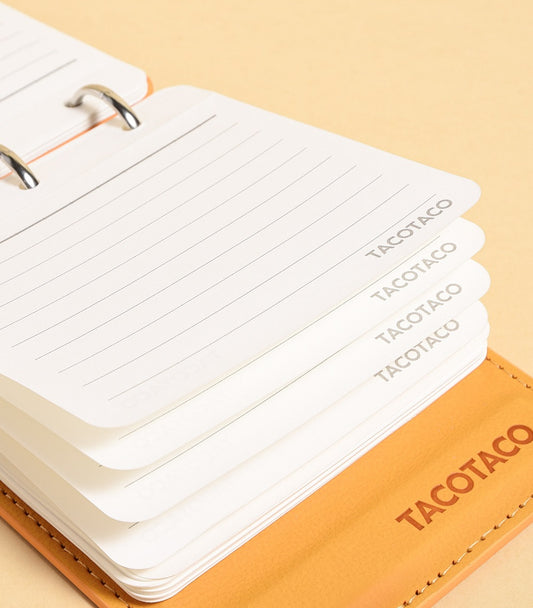 TACOTACO Taccuino Tascabile - Quaderno 3,15x5,51 Pollici 80 Pagine