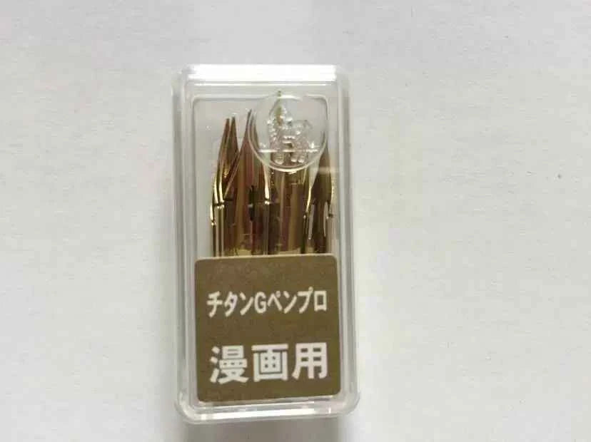 Zebra Comic Nib - Titanium G Pen Pro - Set of 10