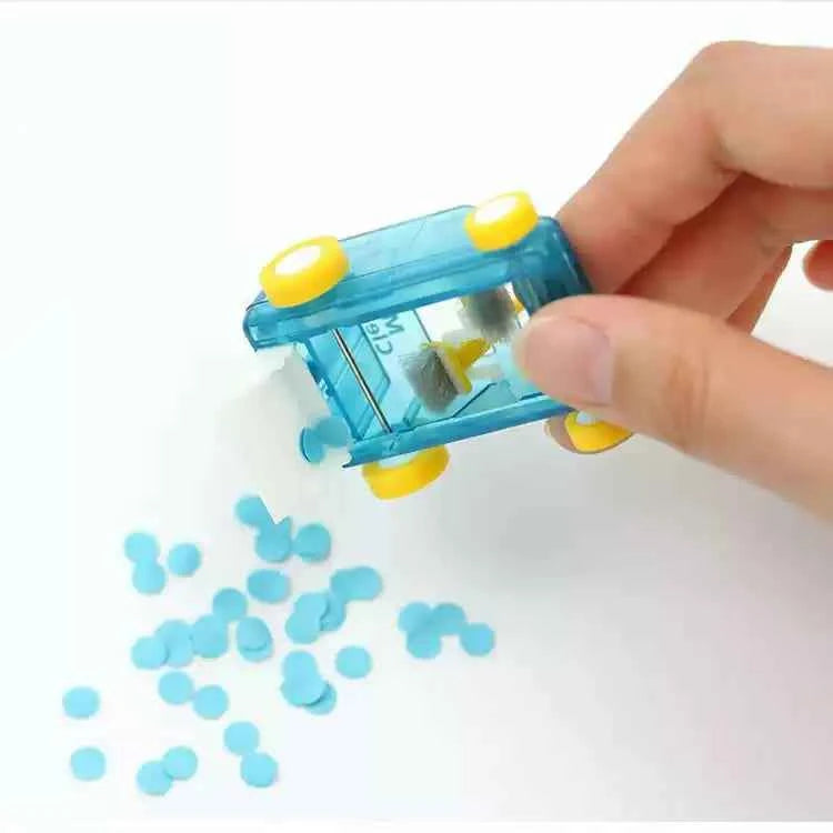 Midori Mini Eraser Dust Cleaner Car- Transparent