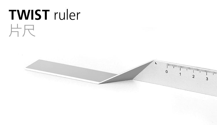 Aluminum Ruler 15cm - Premium Metal Office Stationery
