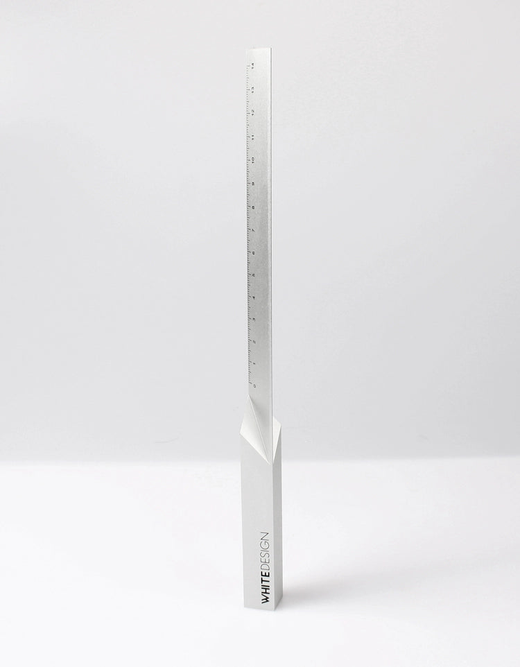 Aluminum Ruler 15cm - Premium Metal Office Stationery